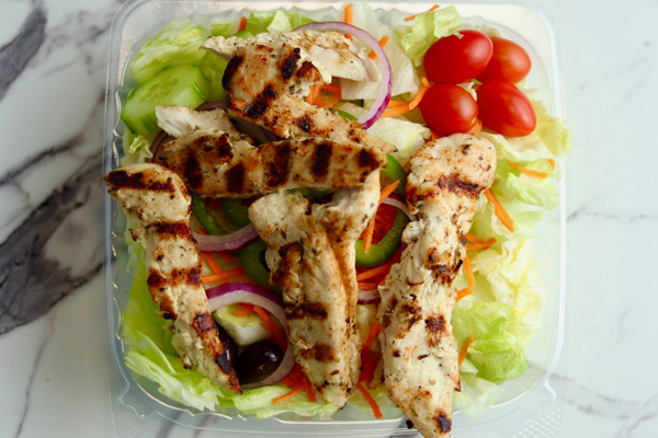 Fresh salads from Garden Pizza & Seafood Gardner MA 01440